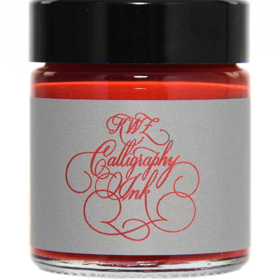 Tusz Calligraphy Ink, matowy - KWZ Ink - Red, 25 g