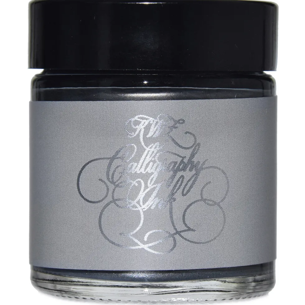 Tusz Calligraphy Ink, metaliczny - KWZ Ink - srebrny, 25 g