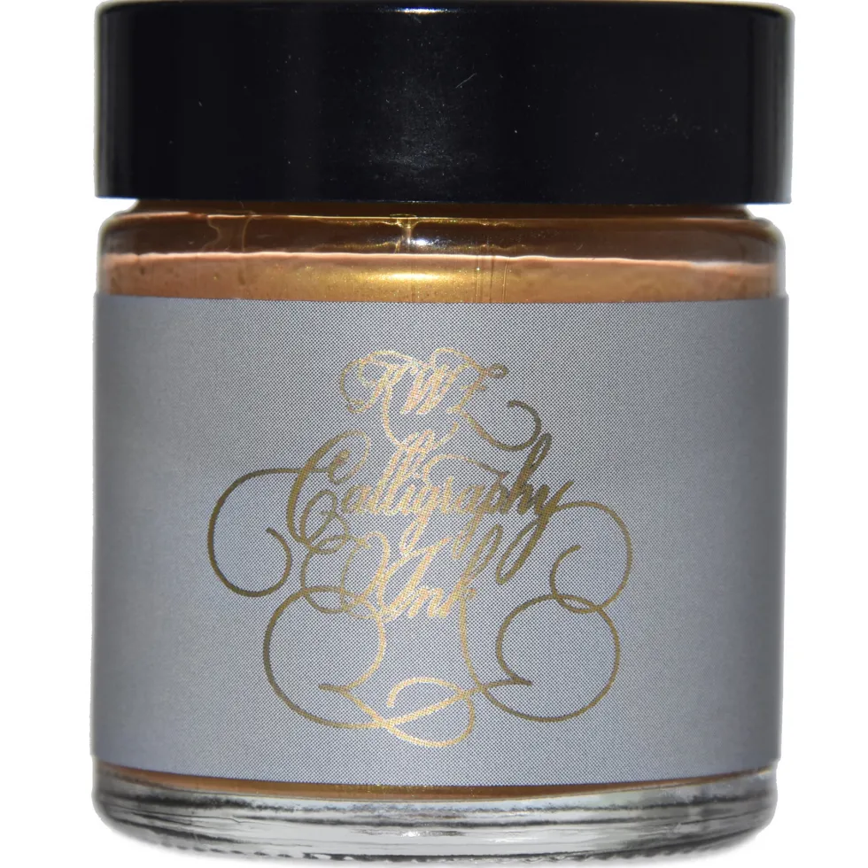 Tusz Calligraphy Ink, metaliczny - KWZ Ink - Yellow Gold 25 g