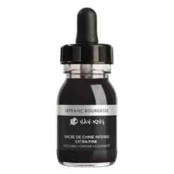 Tusz chiński Nan-King - Lefranc & Bourgeois - czarny, 30 ml