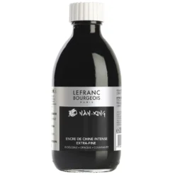 Tusz chiński Nan-King - Lefranc & Bourgeois - czarny, 250 ml
