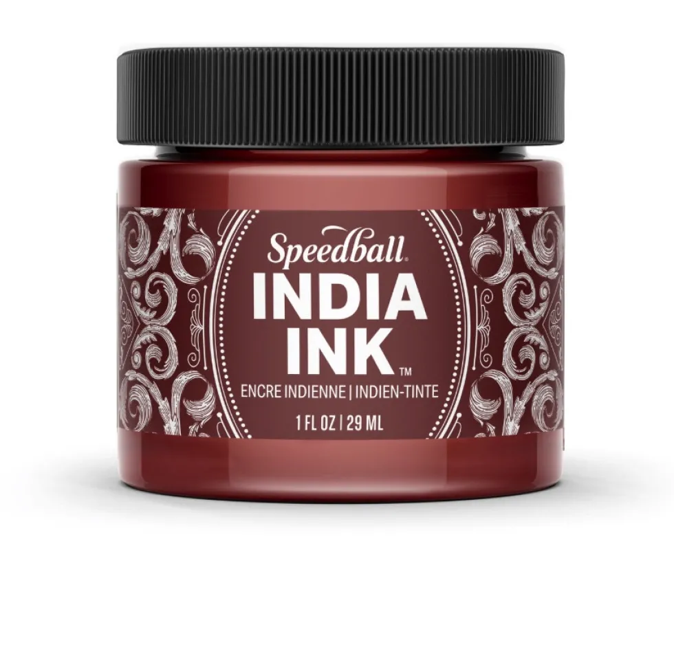Tusz do kaligrafii India Ink - Speedball - Brown Quartz 29 ml
