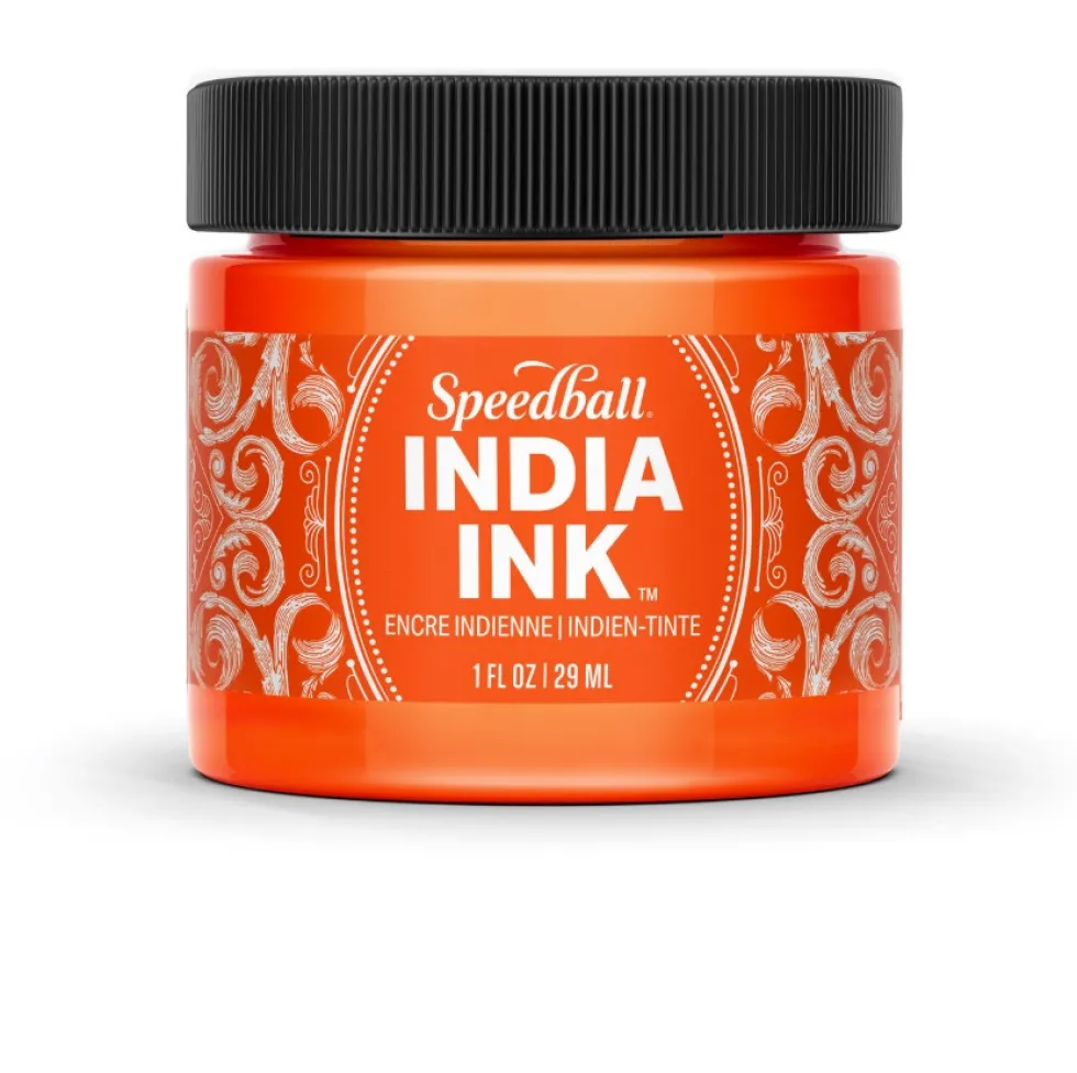 Tusz do kaligrafii India Ink - Speedball - Citrine 29 ml