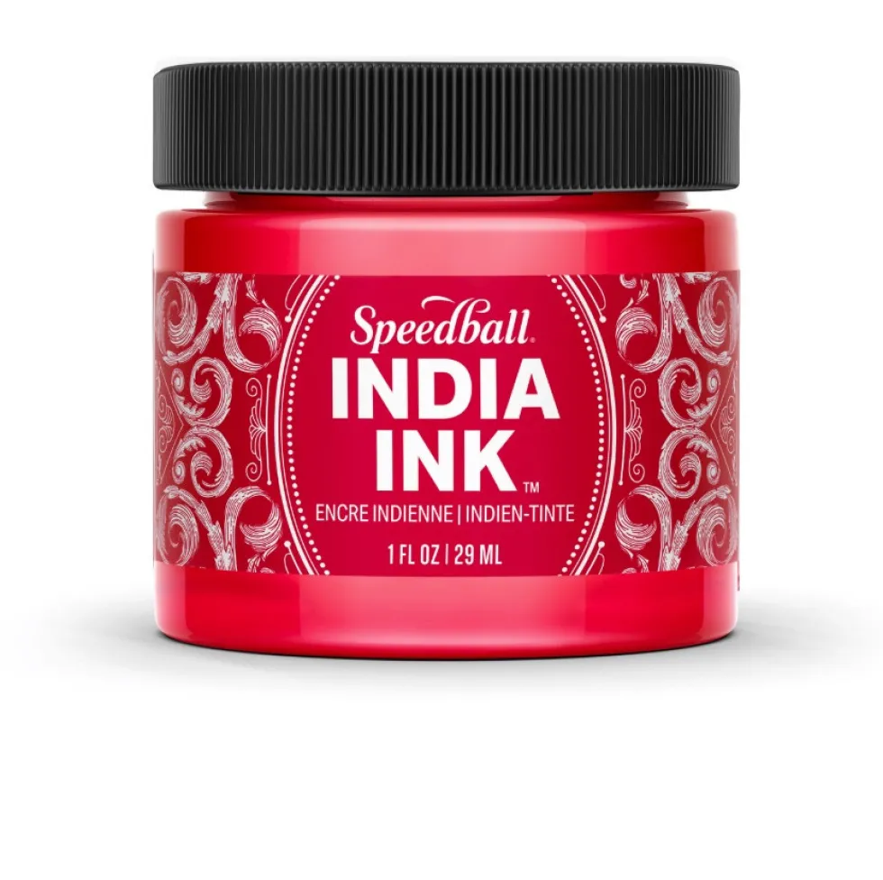 Tusz do kaligrafii India Ink - Speedball - Ruby 29 ml