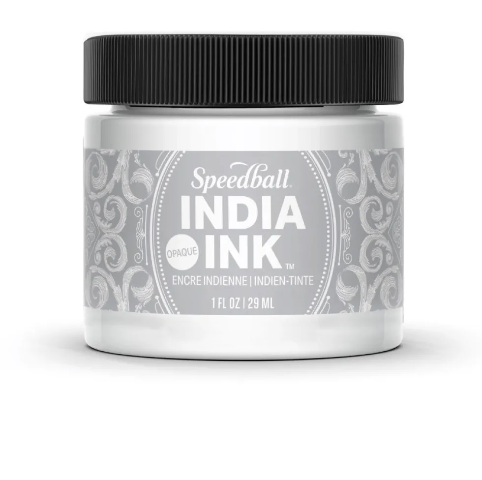 Tusz do kaligrafii India Ink - Speedball - Satin White 29 ml