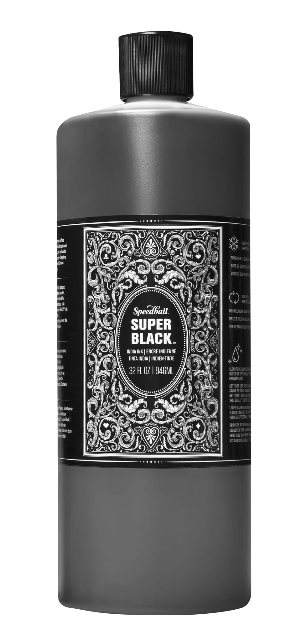 Tusz do kaligrafii India Ink - Speedball - Super Black 946 ml
