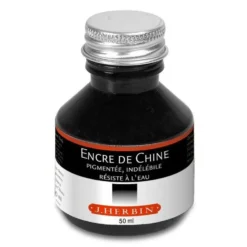 Tusz do kaligrafii Indian Ink - J.Herbin - czarny, 50 ml
