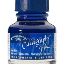 Tusz do kaligrafii - Winsor & Newton - dark blue, 30 ml