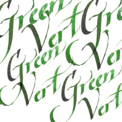 Tusz do kaligrafii - Winsor & Newton - green, 30 ml