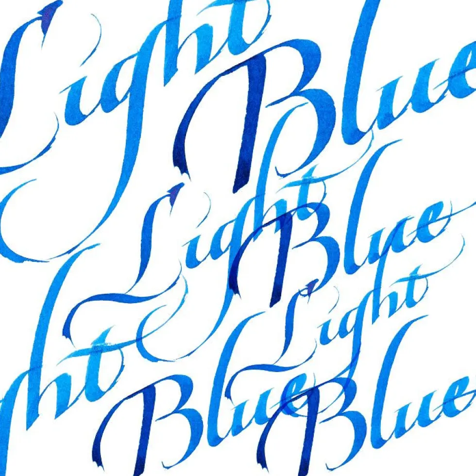 Tusz do kaligrafii - Winsor & Newton - light blue, 30 ml
