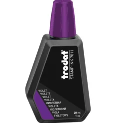 Tusz do pieczątek 7011 - Trodat - fioletowy, 28 ml