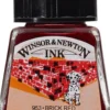 Tusz rysunkowy - Winsor & Newton - Brick Red, 14 ml