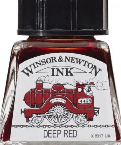 Tusz rysunkowy - Winsor & Newton - Deep Red, 14 ml