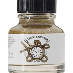 Tusz rysunkowy - Winsor & Newton - gold, 30 ml