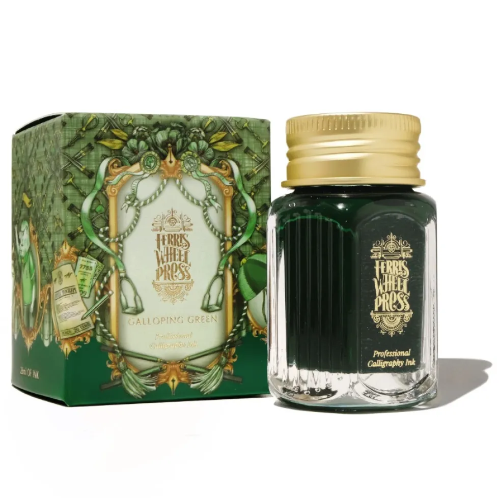 Tusz wodoodporny - Ferris Wheel Press - Galloping Green 28 ml