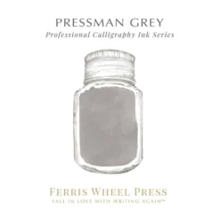 Tusz wodoodporny - Ferris Wheel Press - Pressman Grey, 28 ml