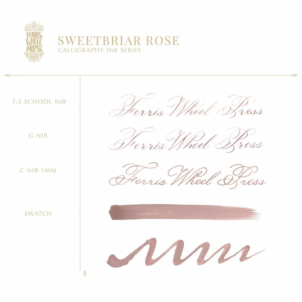 Tusz wodoodporny - Ferris Wheel Press - Sweetbriar Rose, 28 ml