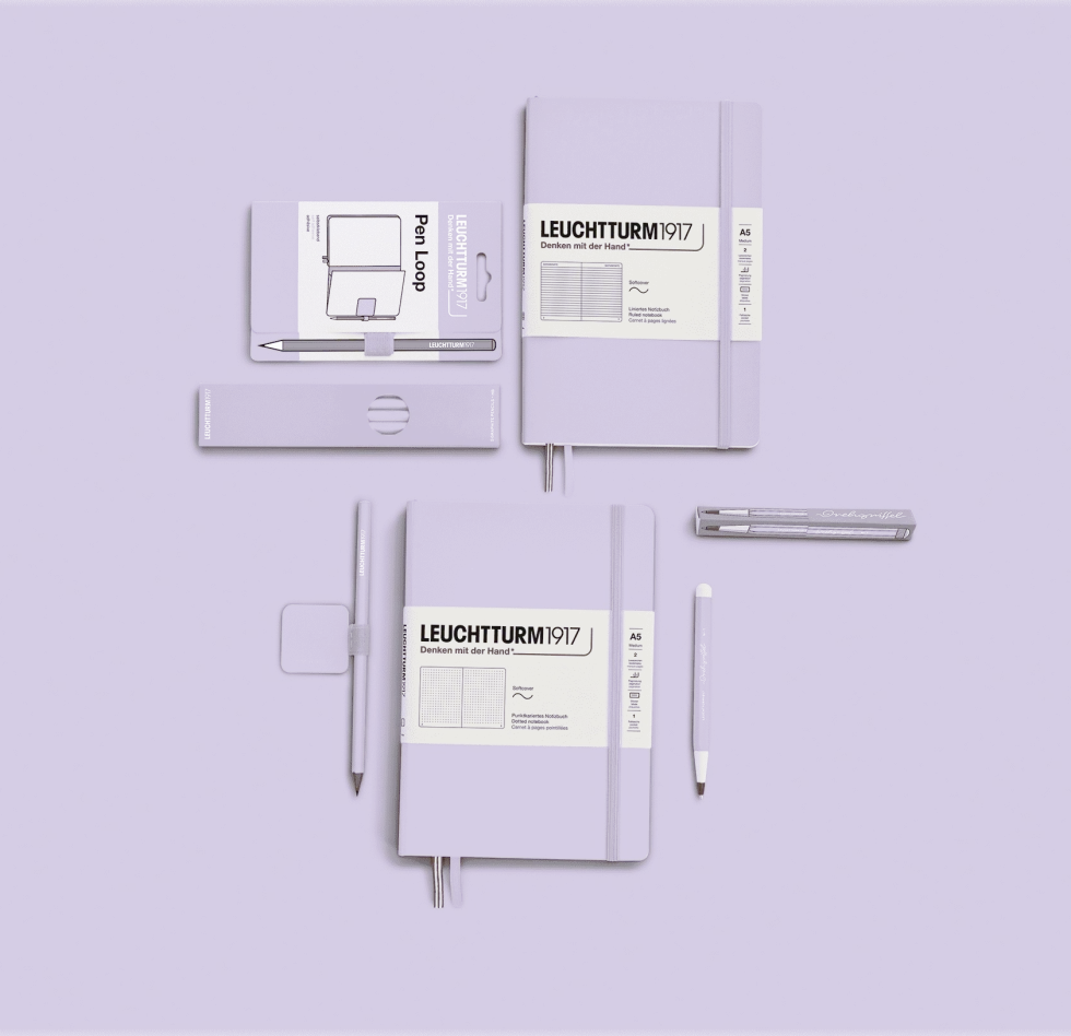 Uchwyt Pen Loop na długopis - Leuchtturm1917 - Lilac