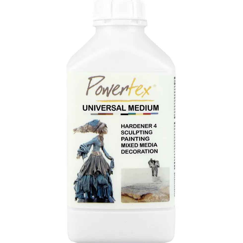 Utwardzacz do tkanin Universal Medium - Powertex - White, 1 kg