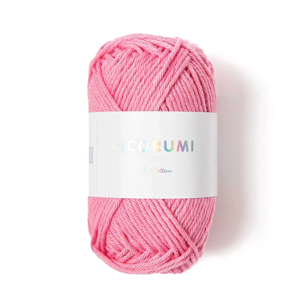 Włóczka bawełniana Ricorumi DK - Rico Design - Candy Pink, 25 g