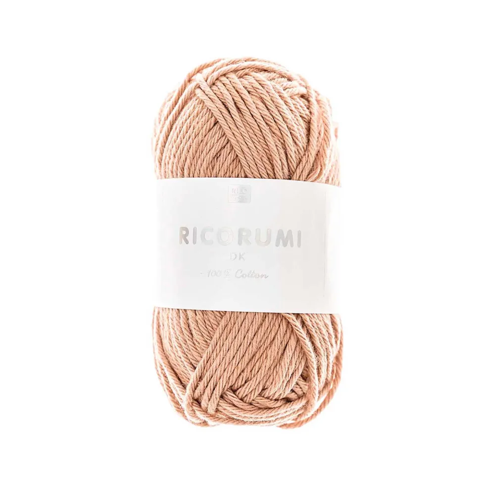 Włóczka bawełniana Ricorumi DK - Rico Design - Clay, 25 g