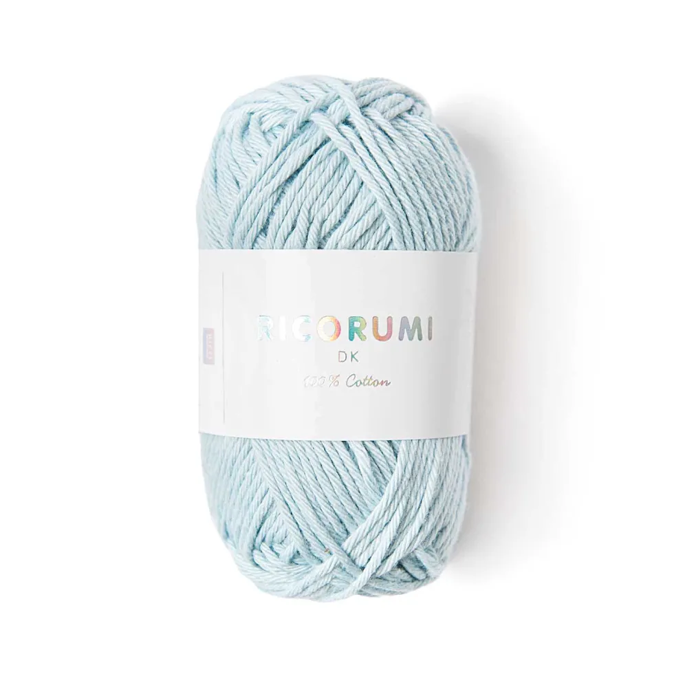 Włóczka bawełniana Ricorumi DK - Rico Design - Light Blue, 25 g