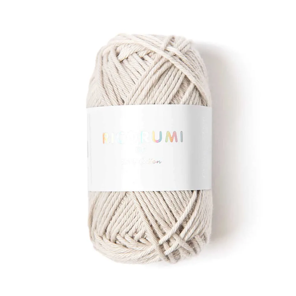 Włóczka bawełniana Ricorumi DK - Rico Design - Light Grey, 25 g