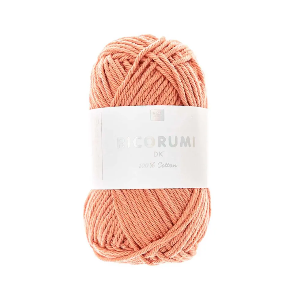 Włóczka bawełniana Ricorumi DK - Rico Design - Papaya, 25 g