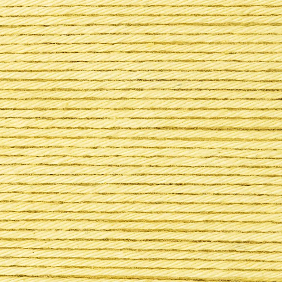Włóczka bawełniana Ricorumi DK - Rico Design - Pastel Yellow, 25 g