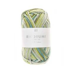 Włóczka bawełniana Ricorumi Print DK - Rico Design - Green, 25 g