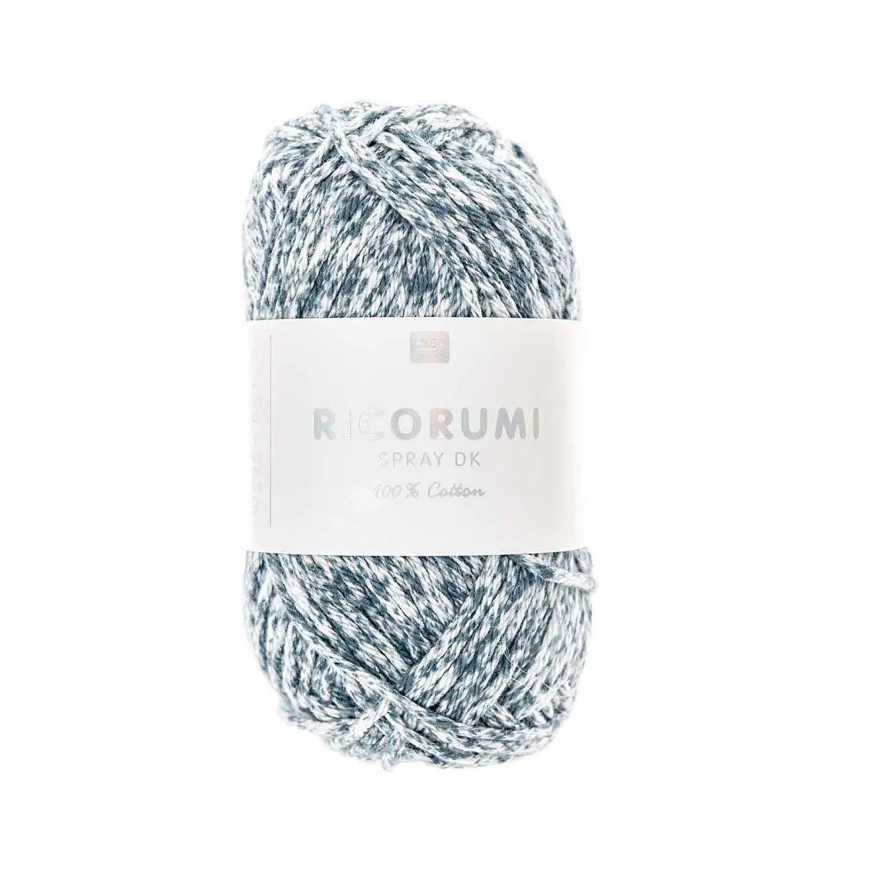Włóczka bawełniana Ricorumi Spray DK - Rico Design - Teal, 25 g