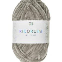 Włóczka szenilowa Ricorumi Nilli Nilli - Rico Design - Beige, 25 g