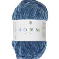 Włóczka szenilowa Ricorumi Nilli Nilli - Rico Design - Blue, 25 g