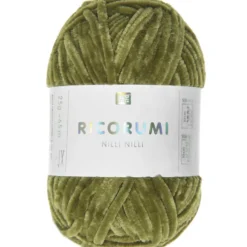 Włóczka szenilowa Ricorumi Nilli Nilli - Rico Design - Olive, 25 g