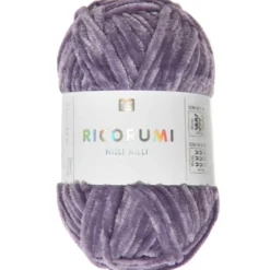 Włóczka szenilowa Ricorumi Nilli Nilli - Rico Design - Purple, 25 g