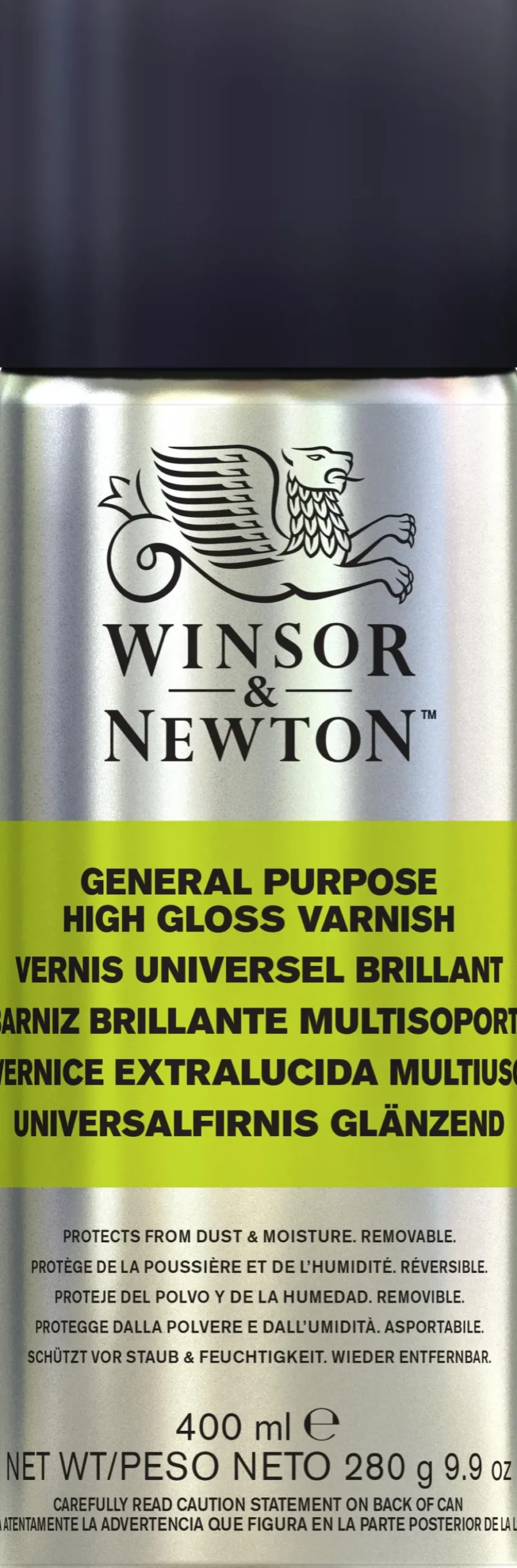 Werniks błyszczący w sprayu General Purpose - Winsor & Newton - 400 ml