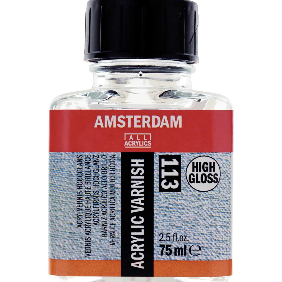 Werniks do akryli - Amsterdam - wysoki połysk, 75 ml