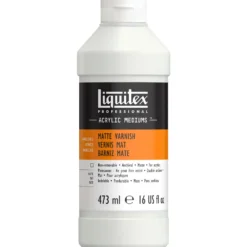 Werniks do farb akrylowych Matte - Liquitex - matowy, 473 ml