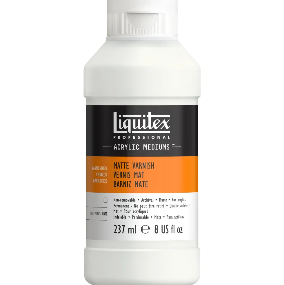 Werniks do farb akrylowych Matte - Liquitex - matowy, 237 ml
