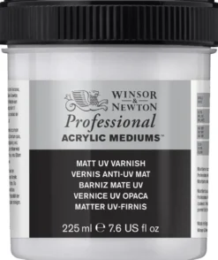 Werniks do farb akrylowych Professional - Winsor & Newton - matowy, 225 ml
