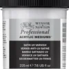 Werniks do farb akrylowych Professional - Winsor & Newton - satynowy, 225 ml