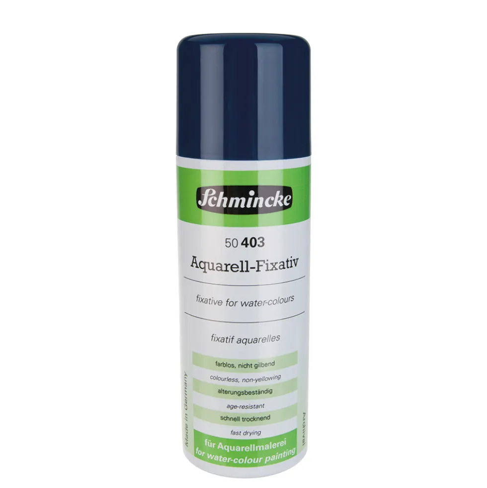 Werniks, fiksatywa do akwareli w sprayu - Schmincke - 300 ml