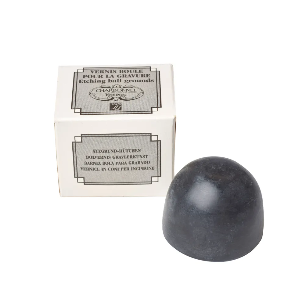 Werniks graficzny w kulce Charbonnel - Soft Black, 40 g