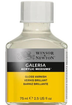 Werniks, lakier do akryli Galeria - Winsor & Newton - połysk, 75 ml