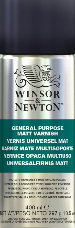 Werniks matowy w sprayu General Purpose - Winsor & Newton - 400 ml