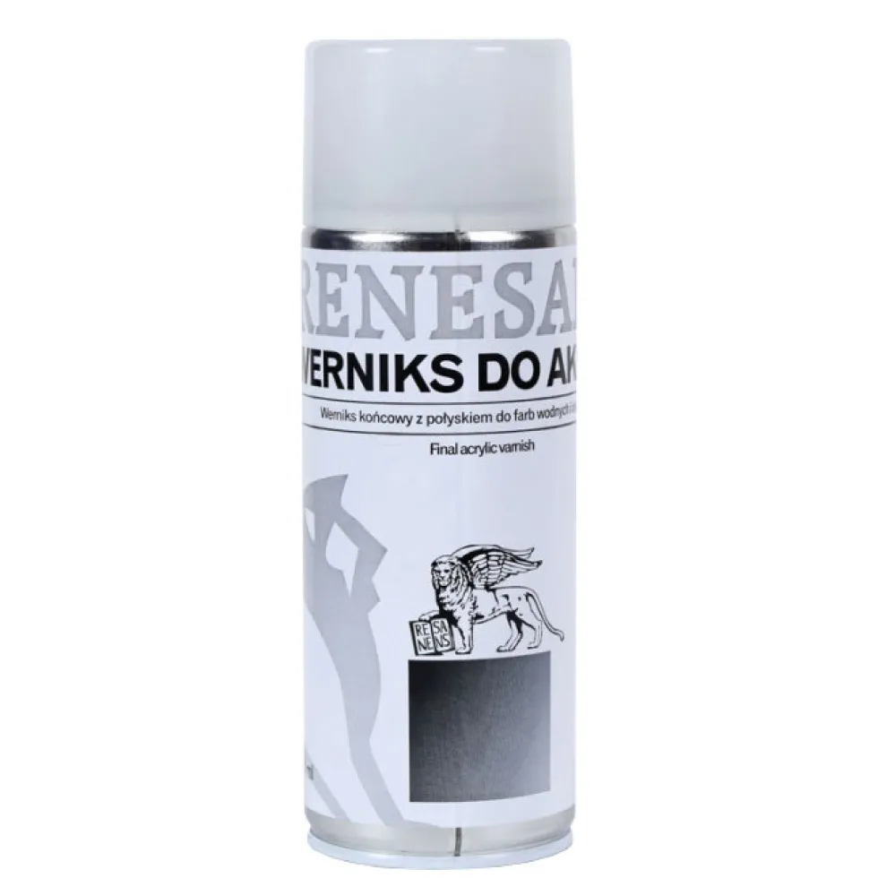 Werniks w sprayu do akrylu - Renesans - 400 ml