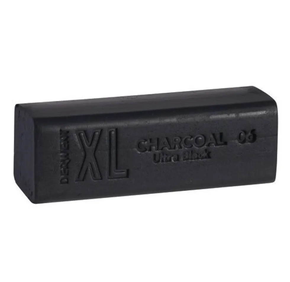 Węgiel Charcoal XL w sztyfcie - Derwent - Ultra Black