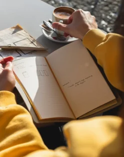 Wkład do notesu Log - mishmash - Squared, Orange, 12 x 22 cm, 64 strony
