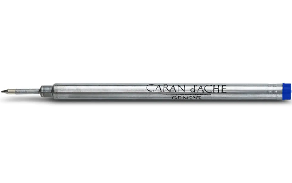 Wkład do pióra kulkowego - Caran d'Ache - niebieski, F