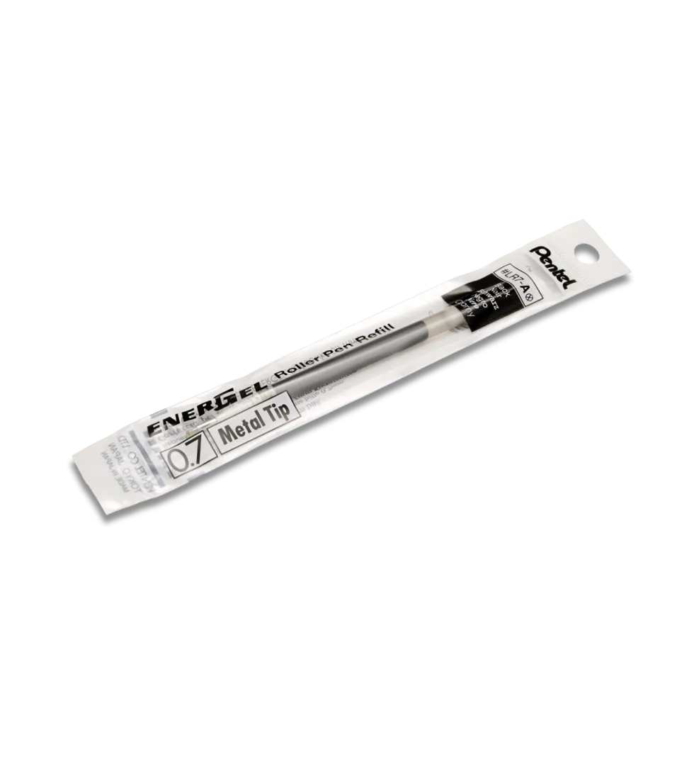 Wkład do piór kulkowych EnerGel - Pentel - czarny, 0,7 mm